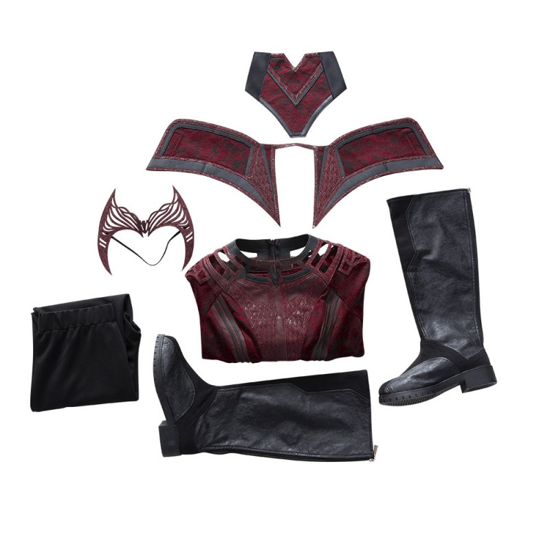 Doctor Strange in the Multiverse of Madness Scarlet Witch Cosplay Costumes