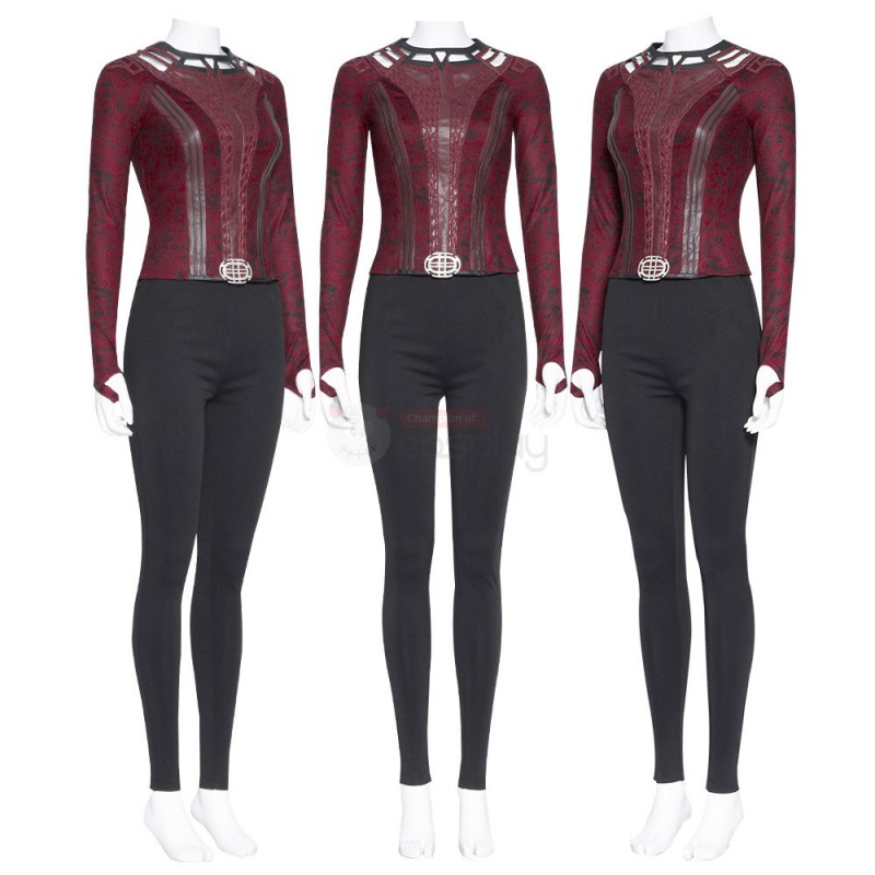 Doctor Strange in the Multiverse of Madness Scarlet Witch Cosplay Costumes