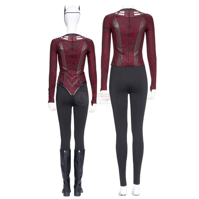 Doctor Strange in the Multiverse of Madness Scarlet Witch Cosplay Costumes