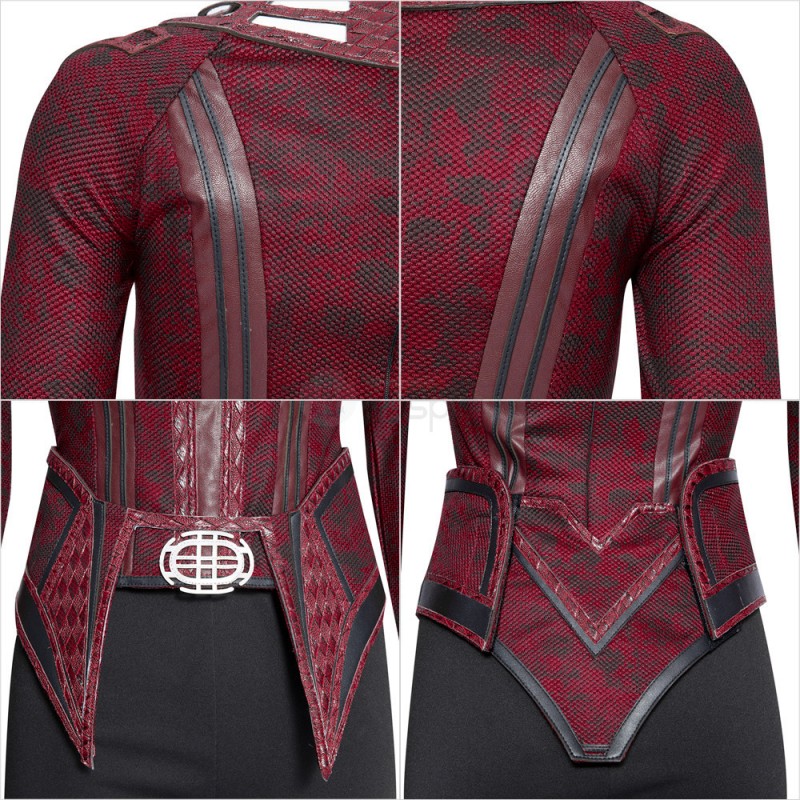 Doctor Strange in the Multiverse of Madness Scarlet Witch Cosplay Costumes