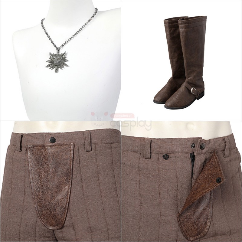 Witcher 3: Wild Hunt Geralt of Rivia Cosplay Suits