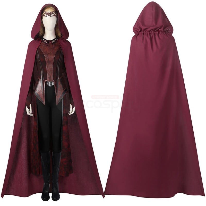 Ready To Ship Scarlet Witch Cosplay Costume Doctor Strange in the Multiverse of Madness Cosplay Suits