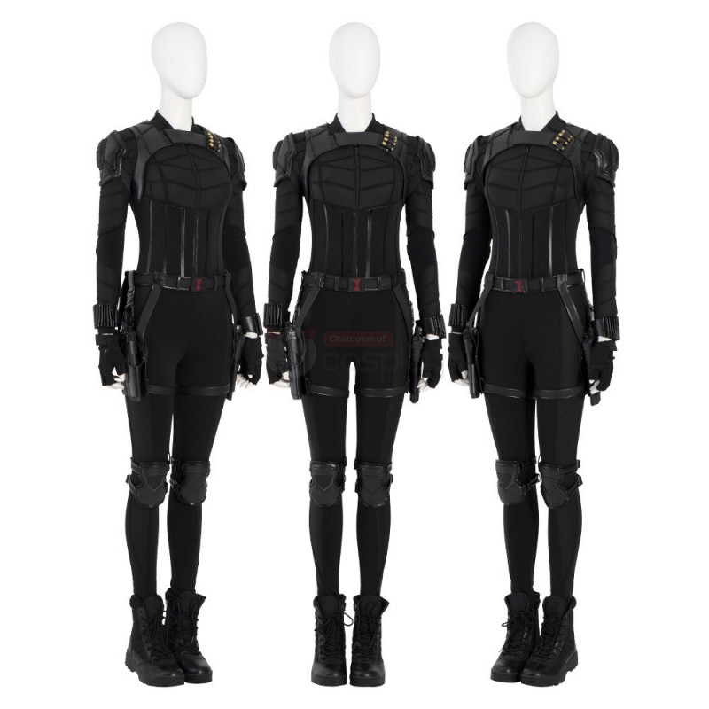 Yelena Belova Black Costume New Black Widow Cosplay Suit