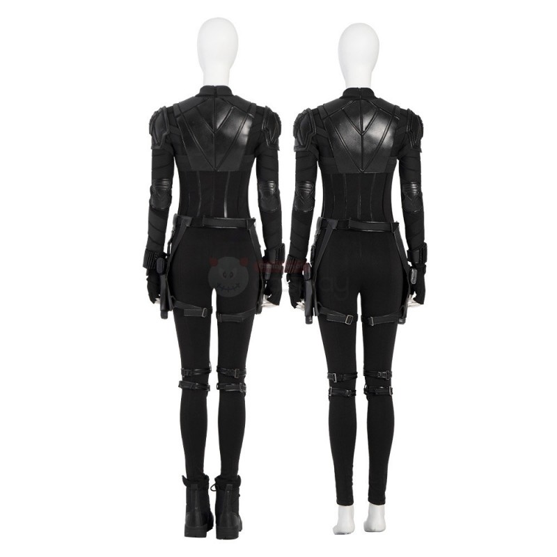 Yelena Belova Black Costume New Black Widow Cosplay Suit