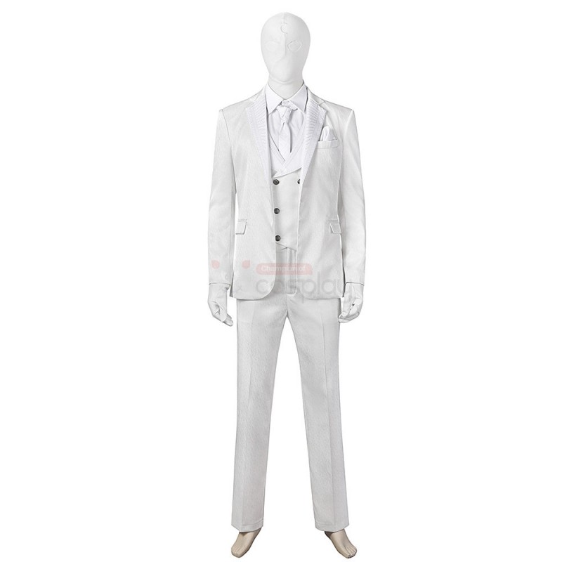 Moon Knight Marc Spector Costume Mr Knight Steven Grant Cosplay Suit