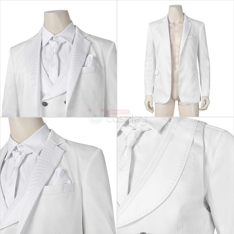 Moon Knight Marc Spector Costume Mr Knight Steven Grant Cosplay Suit