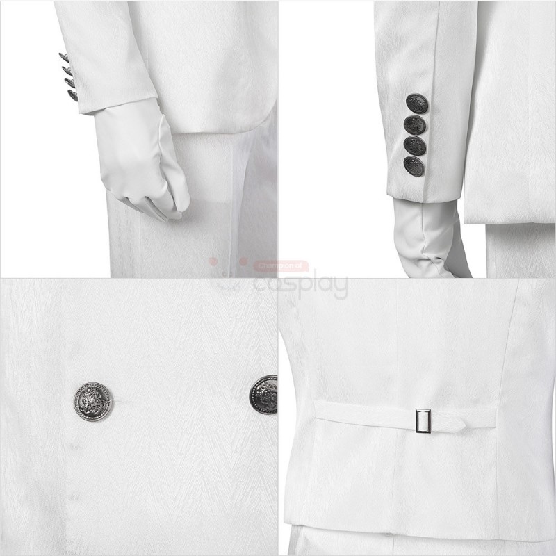 Moon Knight Marc Spector Costume Mr Knight Steven Grant Cosplay Suit