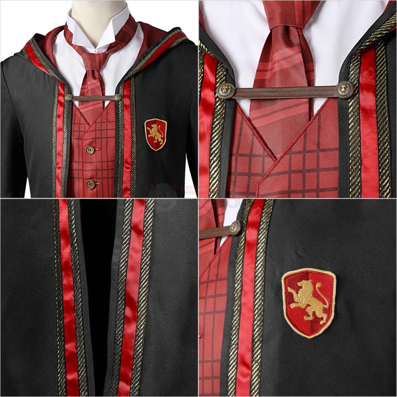 Hogwarts Gryffindor Uniform Suit Halloween Cosplay Costume