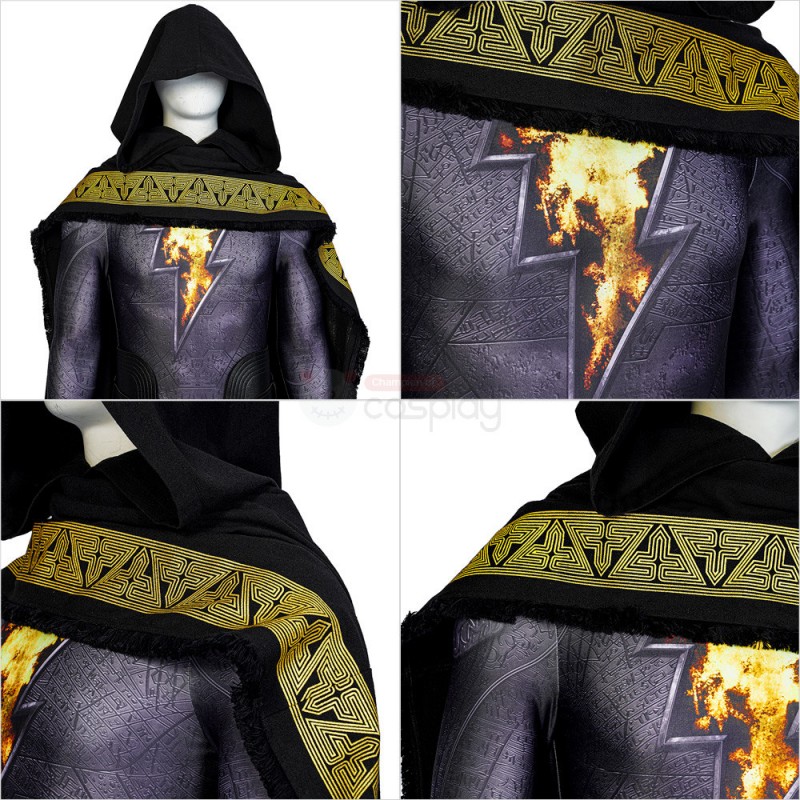 B Adam Cosplay Costumes 2022 Movie Teth Adam Cosplay Suit