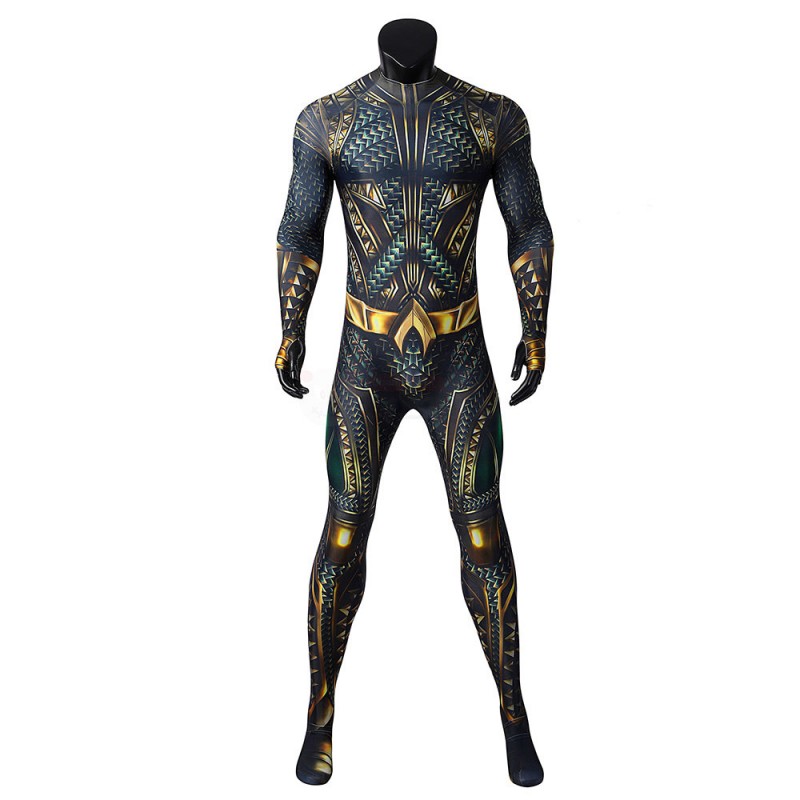 The Sea King Cosplay Costume Jason Momoa Jumpsuit