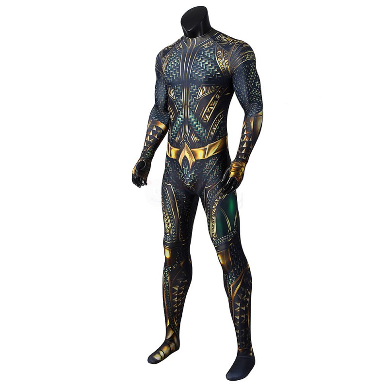 The Sea King Cosplay Costume Jason Momoa Jumpsuit