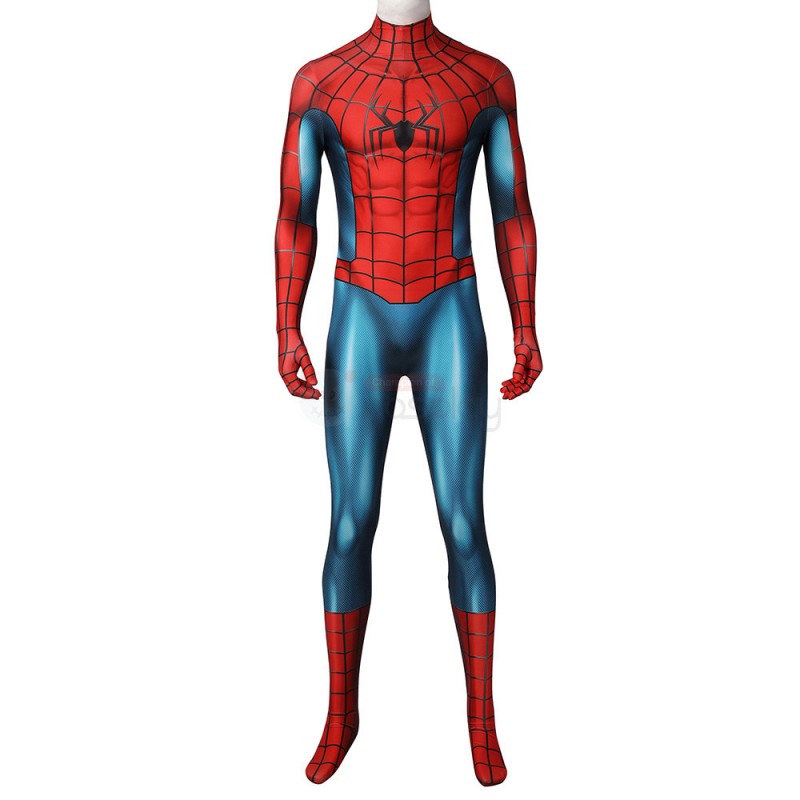 Spider-Man 3 No Way Home Cosplay Costumes Peter Parker Classic Jumpsuits