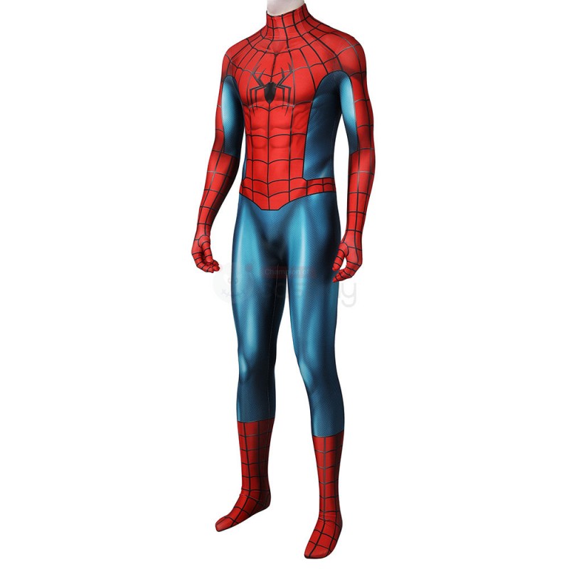 Spider-Man 3 No Way Home Cosplay Costumes Peter Parker Classic Jumpsuits