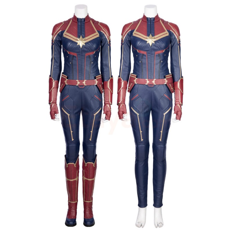 Captain Marvel Carol Danvers Cosplay Costume-B Edition