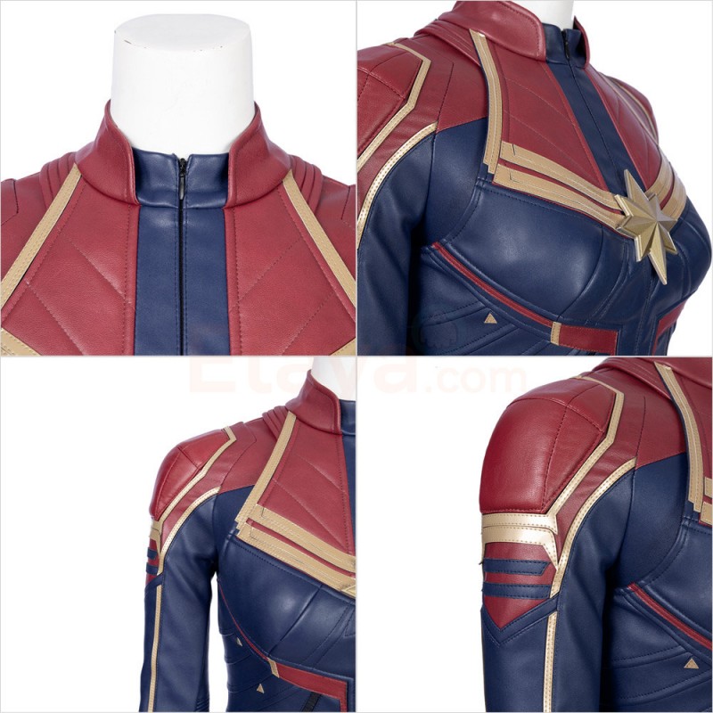 Captain Marvel Carol Danvers Cosplay Costume-B Edition