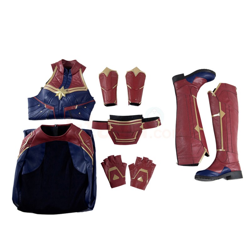 Captain Marvel Carol Danvers Cosplay Costume-B Edition