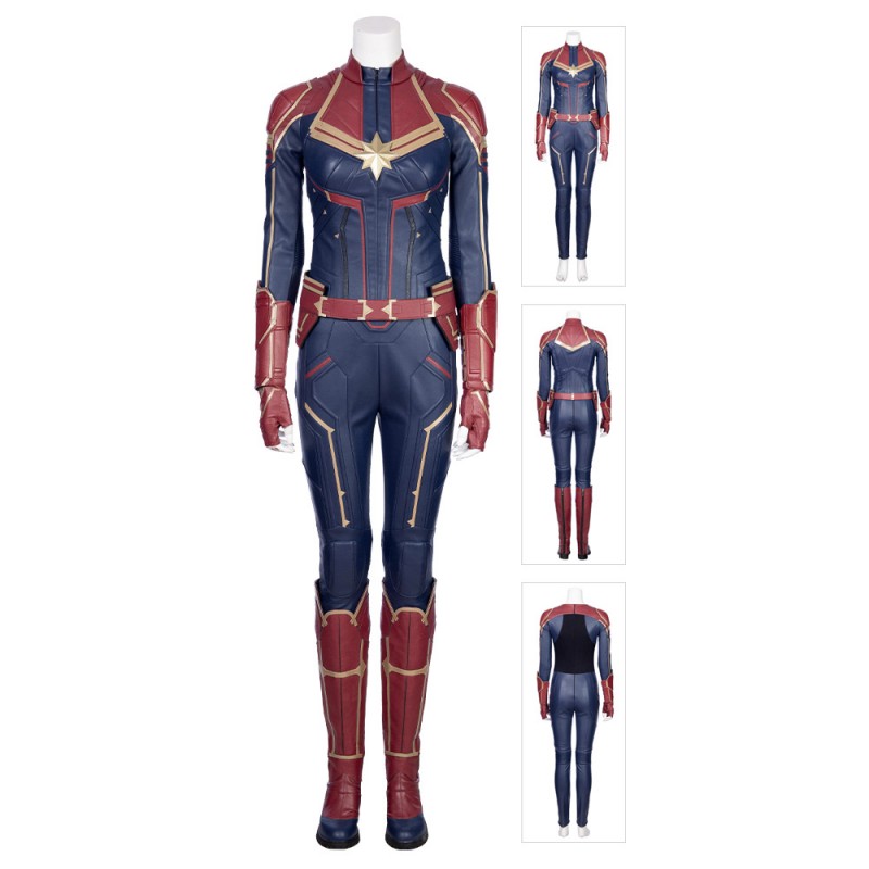 Captain Marvel Carol Danvers Cosplay Costume-B Edition