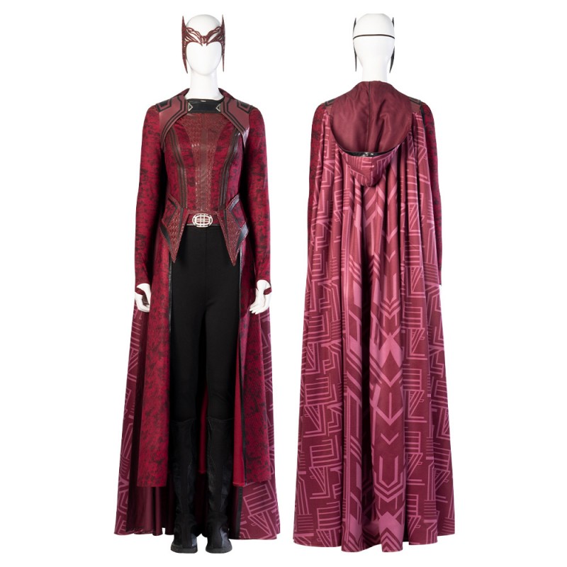 Scarlet Witch Costume Doctor Strange in the Multiverse of Madness Wanda Cosplay Suit Upgraded Version