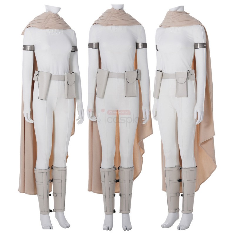 Star Wars Padme Amidala White Cosplay Costume