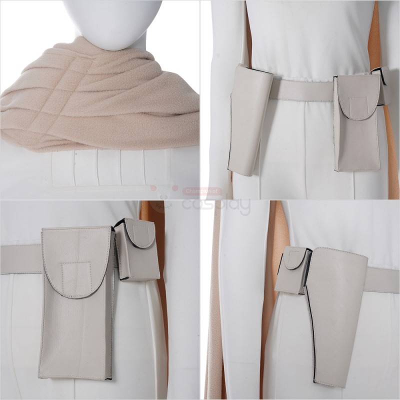 Star Wars Padme Amidala White Cosplay Costume