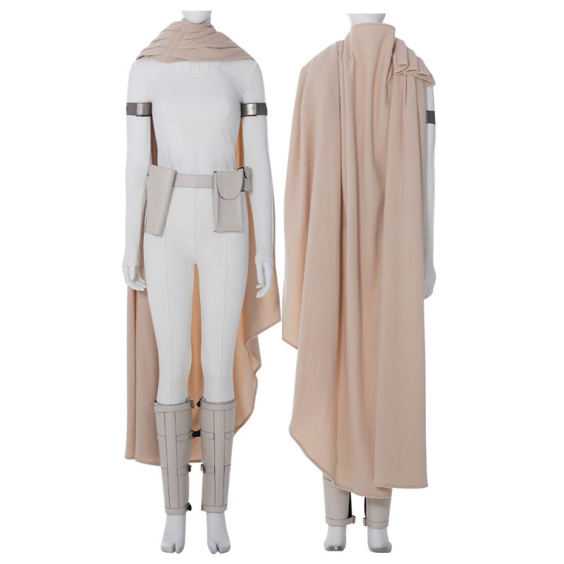 Star Wars Padme Amidala White Cosplay Costume