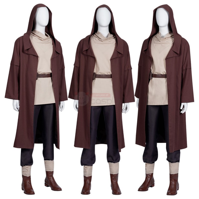 Star Wars Obi-Wan Cosplay Costume Halloween Suit