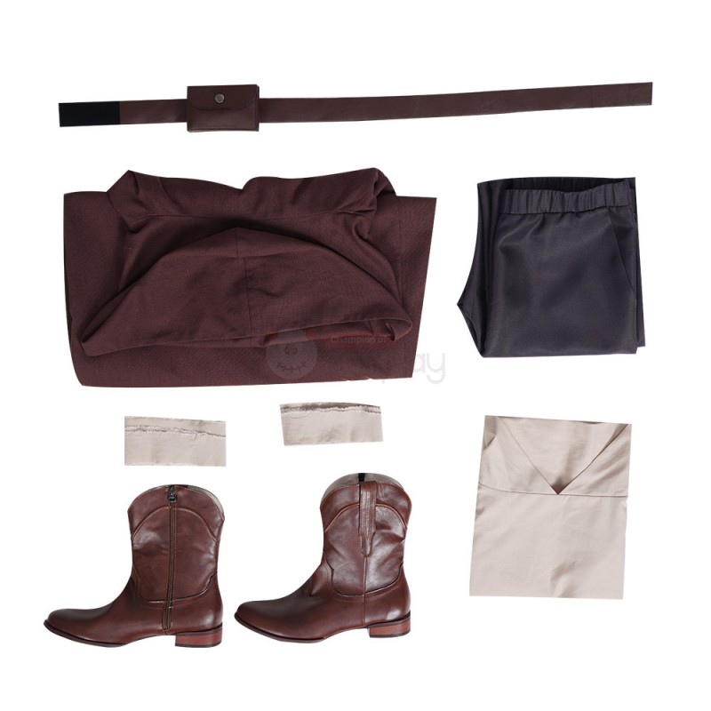 Star Wars Obi-Wan Cosplay Costume Halloween Suit