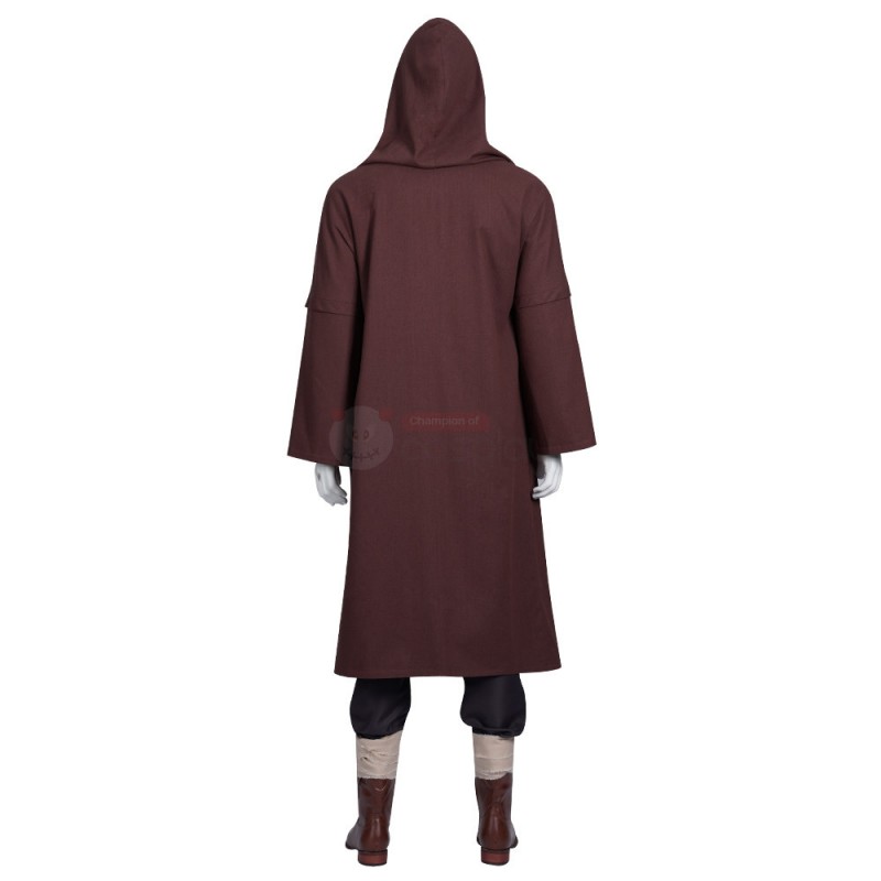 Star Wars Obi-Wan Cosplay Costume Halloween Suit