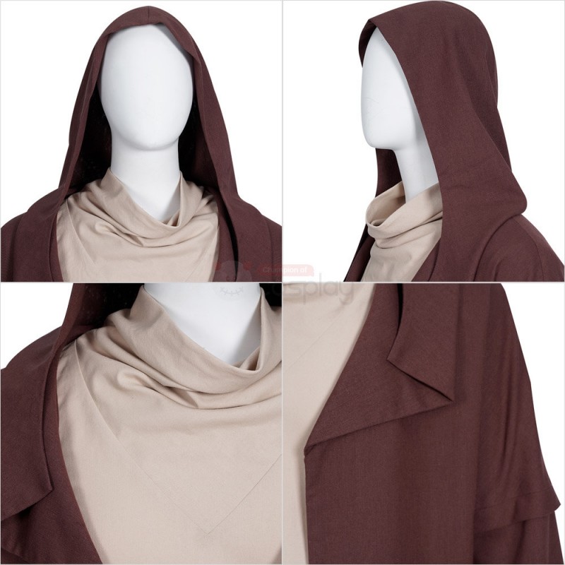 Star Wars Obi-Wan Cosplay Costume Halloween Suit