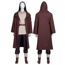Star Wars Obi-Wan Cosplay Costume Halloween Suit