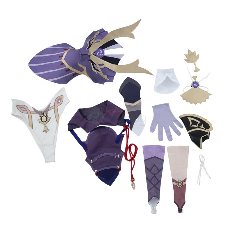 Raiden Shogun Costume New Genshin Impact Baal Cosplay Suit