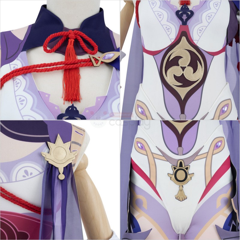 Raiden Shogun Costume New Genshin Impact Baal Cosplay Suit