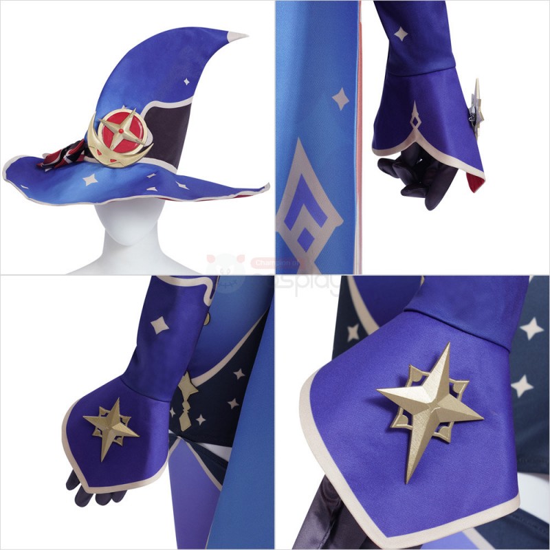Mona Costume New Genshin Impact Mona Cosplay Suit