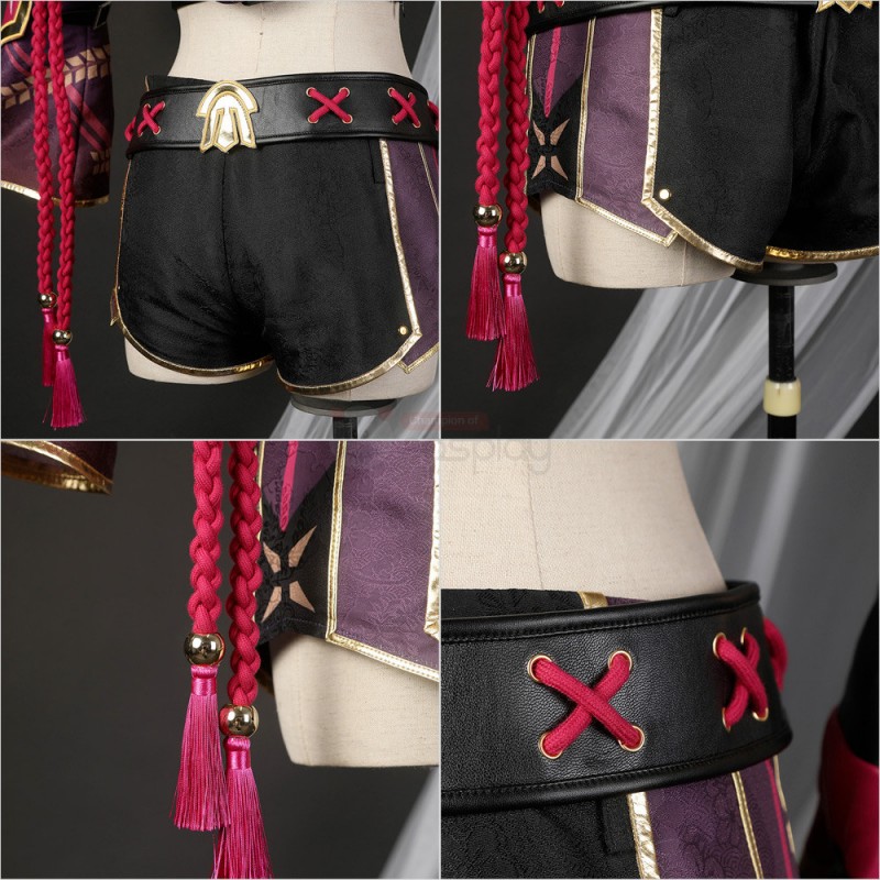 Genshin Impact Cosplay Costume Kuki Shinobu Suit