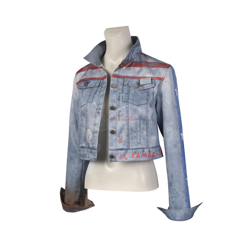America Chavez Jacket Doctor Strange in the Multiverse of Madness Cosplay Costume