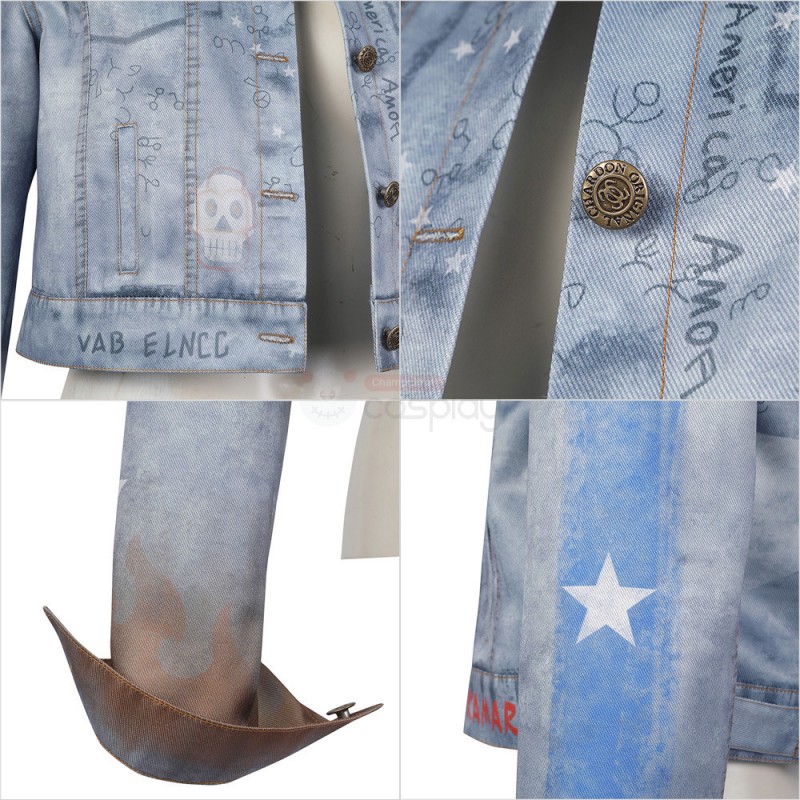 America Chavez Jacket Doctor Strange in the Multiverse of Madness Cosplay Costume