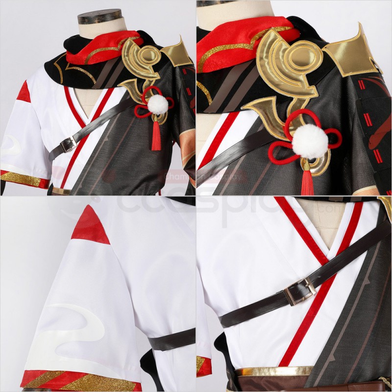 Genshin Impact Kaedehara Kazuha Cosplay Costume