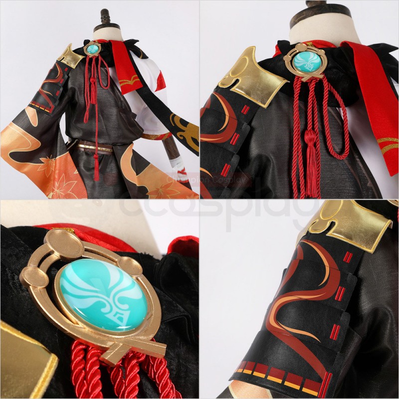 Genshin Impact Kaedehara Kazuha Cosplay Costume