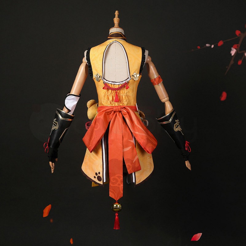 Xiangling Costume Game Genshin Impact Cosplay Suit