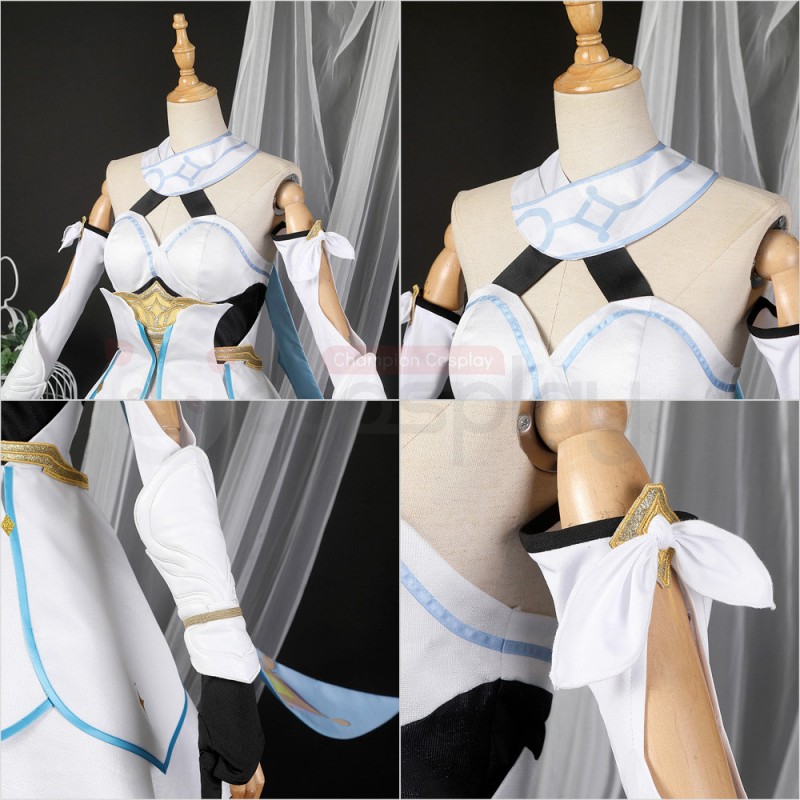 Genshin Impact Traveler Lumine Cosplay Costume