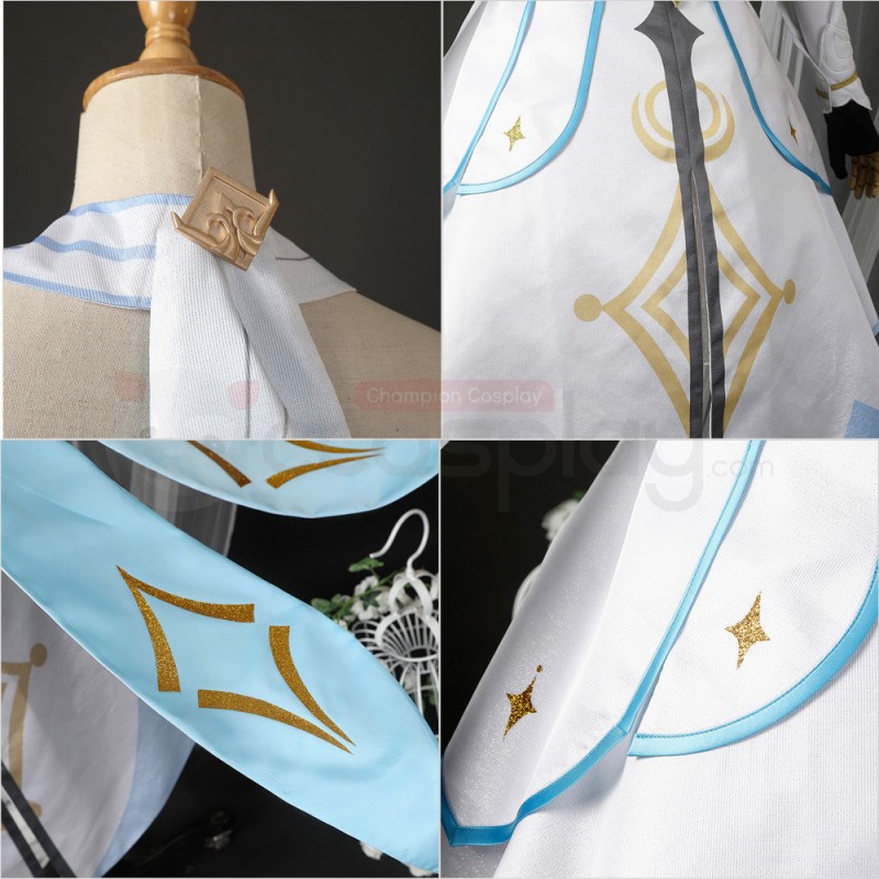 Genshin Impact Traveler Lumine Cosplay Costume