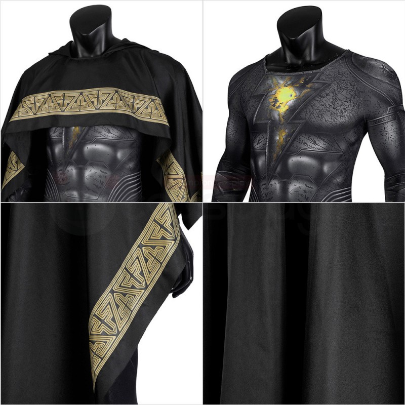 B Adam Cosplay Jumpsuits 2022 Movie Teth Adam Cosplay Suit
