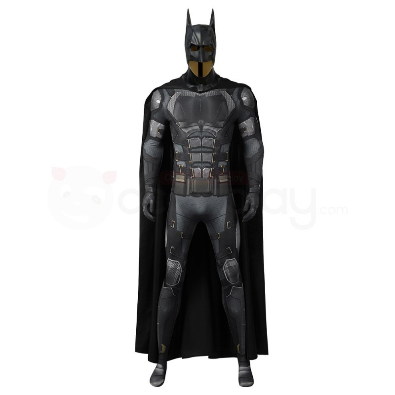 Batman Costume Justice League Batman Cosplay Bruce Wayne Halloween Suit