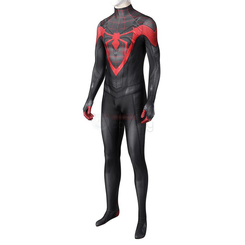 Spider-Man Miles Morales PS5 Cosplay Costume Spiderman Suit