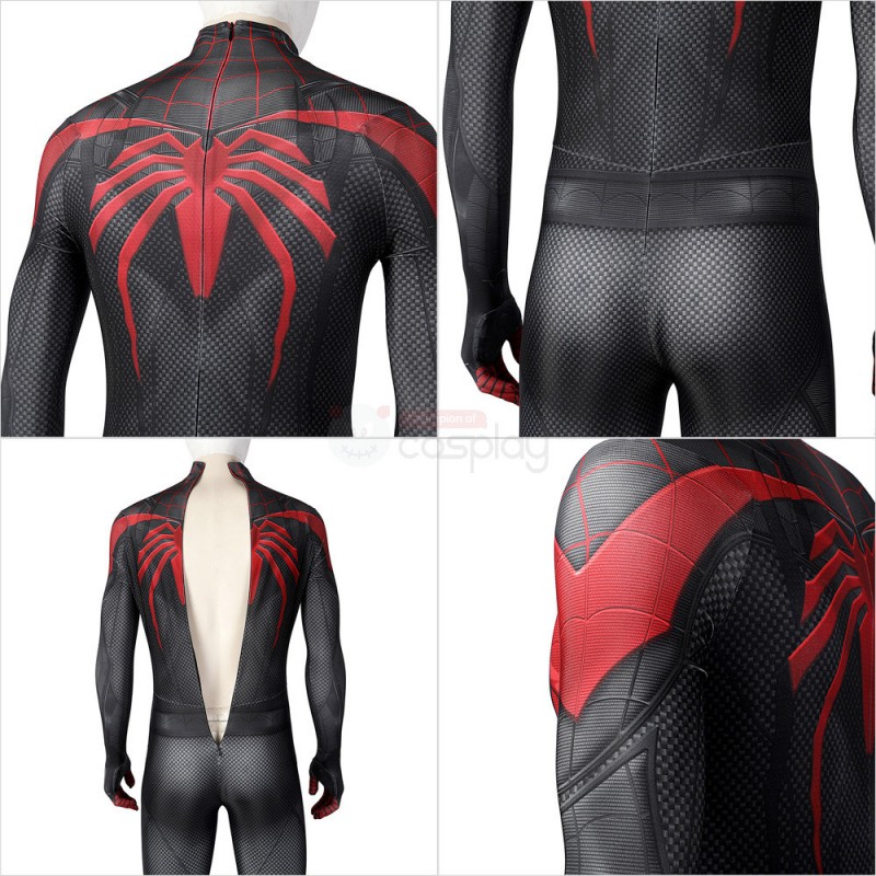 Spider-Man Miles Morales PS5 Cosplay Costume Spiderman Suit