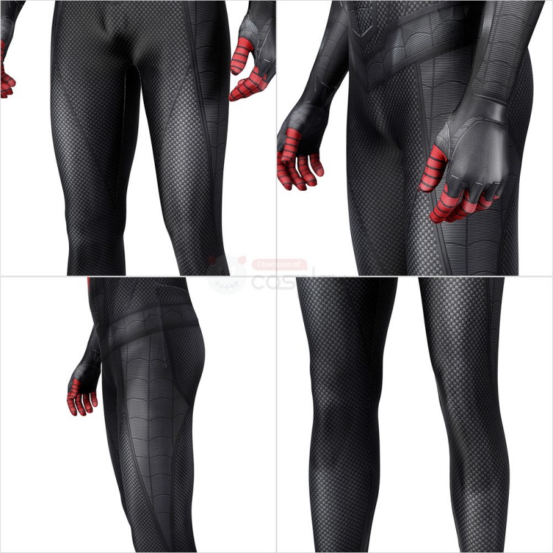 Spider-Man Miles Morales PS5 Cosplay Costume Spiderman Suit