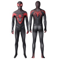 Spider-Man Miles Morales PS5 Cosplay Costume Spiderman Suit