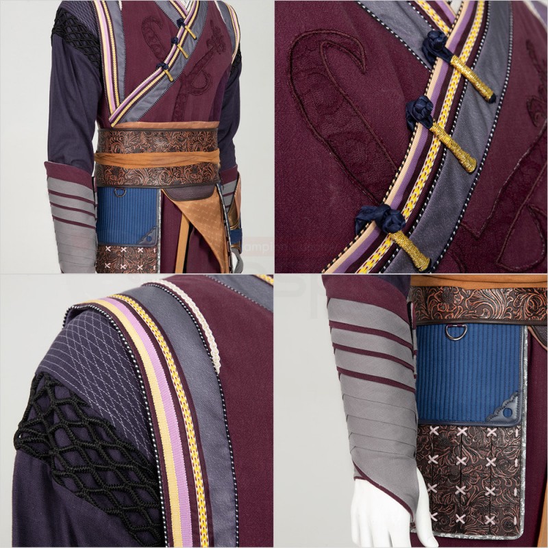 Doctor Strange in the Multiverse of Madness Wong Cosplay Costume Improved Version