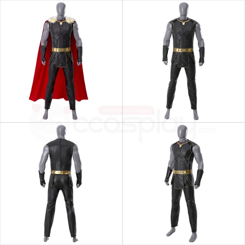 Thor 4 Love and Thunder Thor Costume Thor New Black Cosplay Suit
