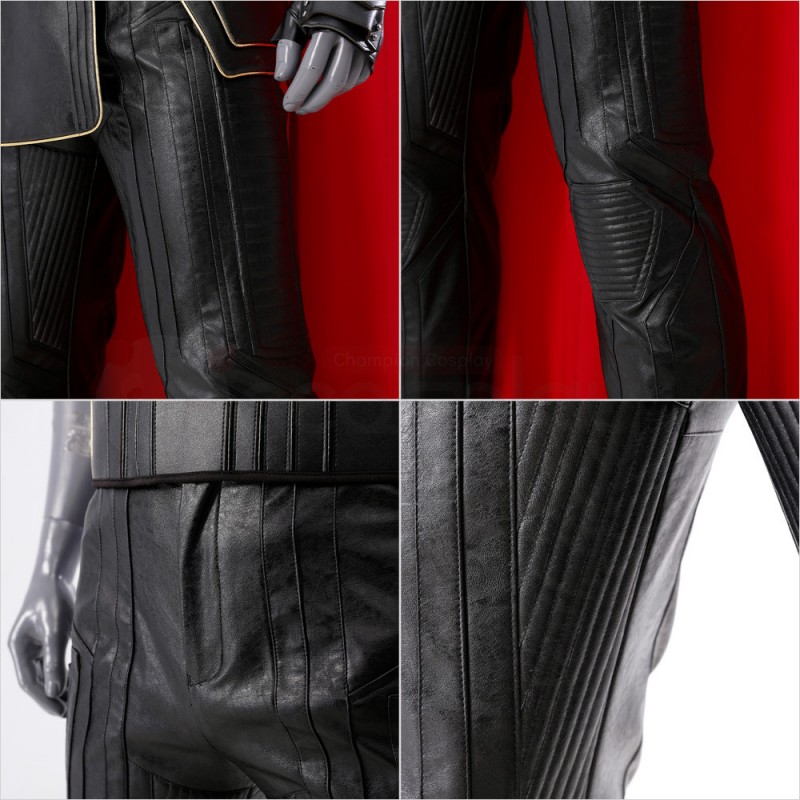 Thor 4 Love and Thunder Thor Costume Thor New Black Cosplay Suit